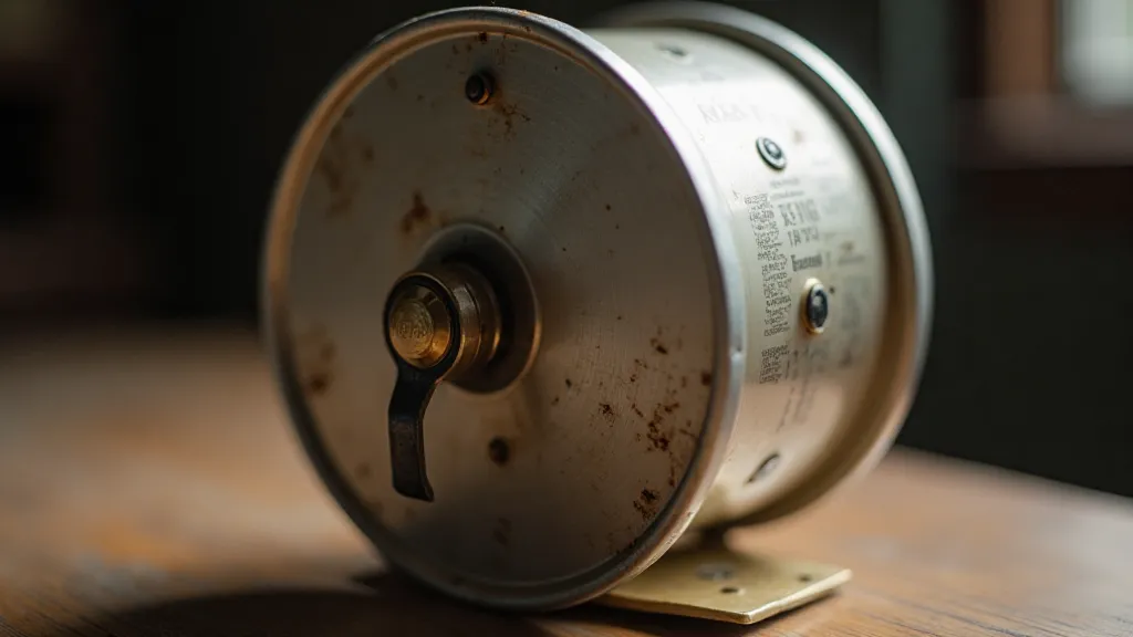 Vintage Hardy Reel with Signs of Use