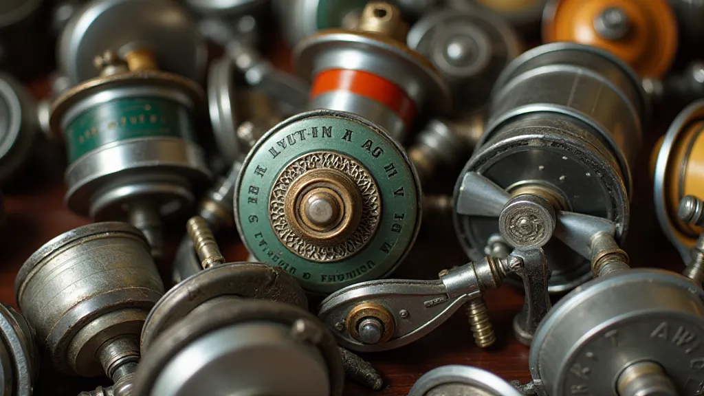 Vintage Fishing Reels Collection