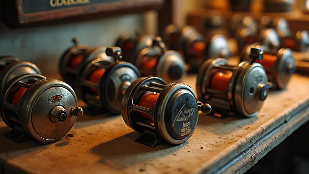 Collection of Vintage Fishing Reels